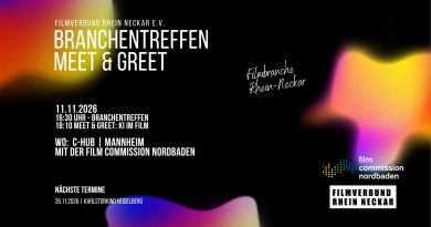 MEET & GREET beim Branchentreffen der Film Commission Nordbaden